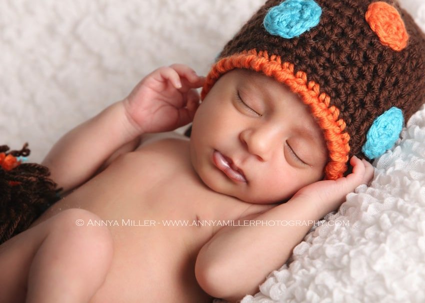 Durham baby photography of newborn in GTA
