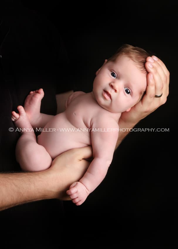 newborn photography of baby in Durham region