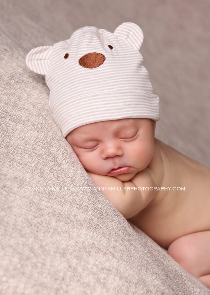 Durham newborn photos of new baby