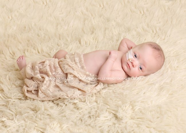 Baby portraits by Pickering newborn photographer Annya Miller