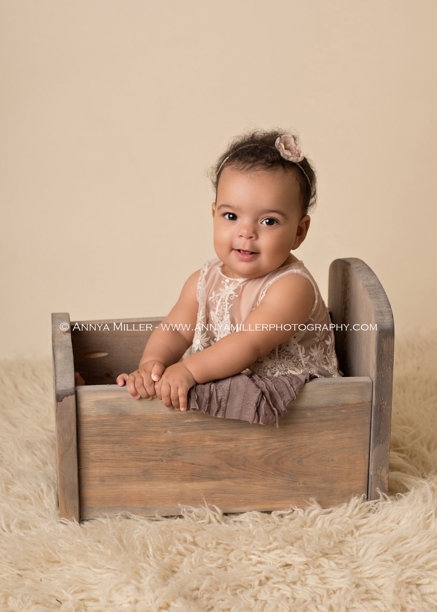 Baby portraits by Durham baby photographer Annya Miller 