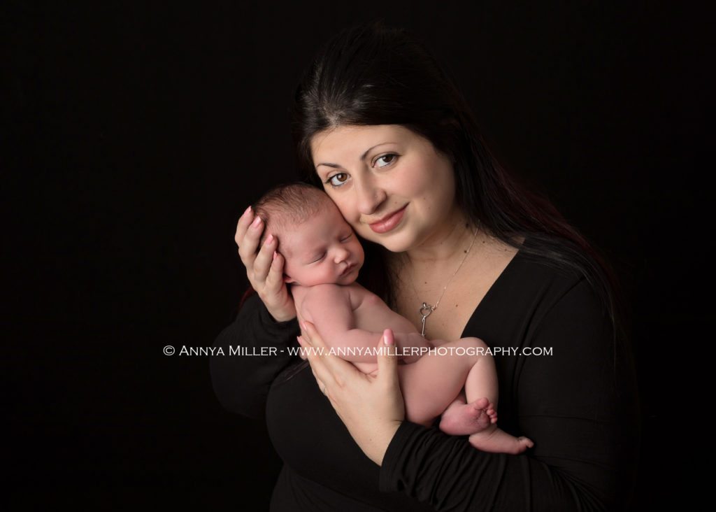 Annya Miller is a professional newborn photographer in Pickering