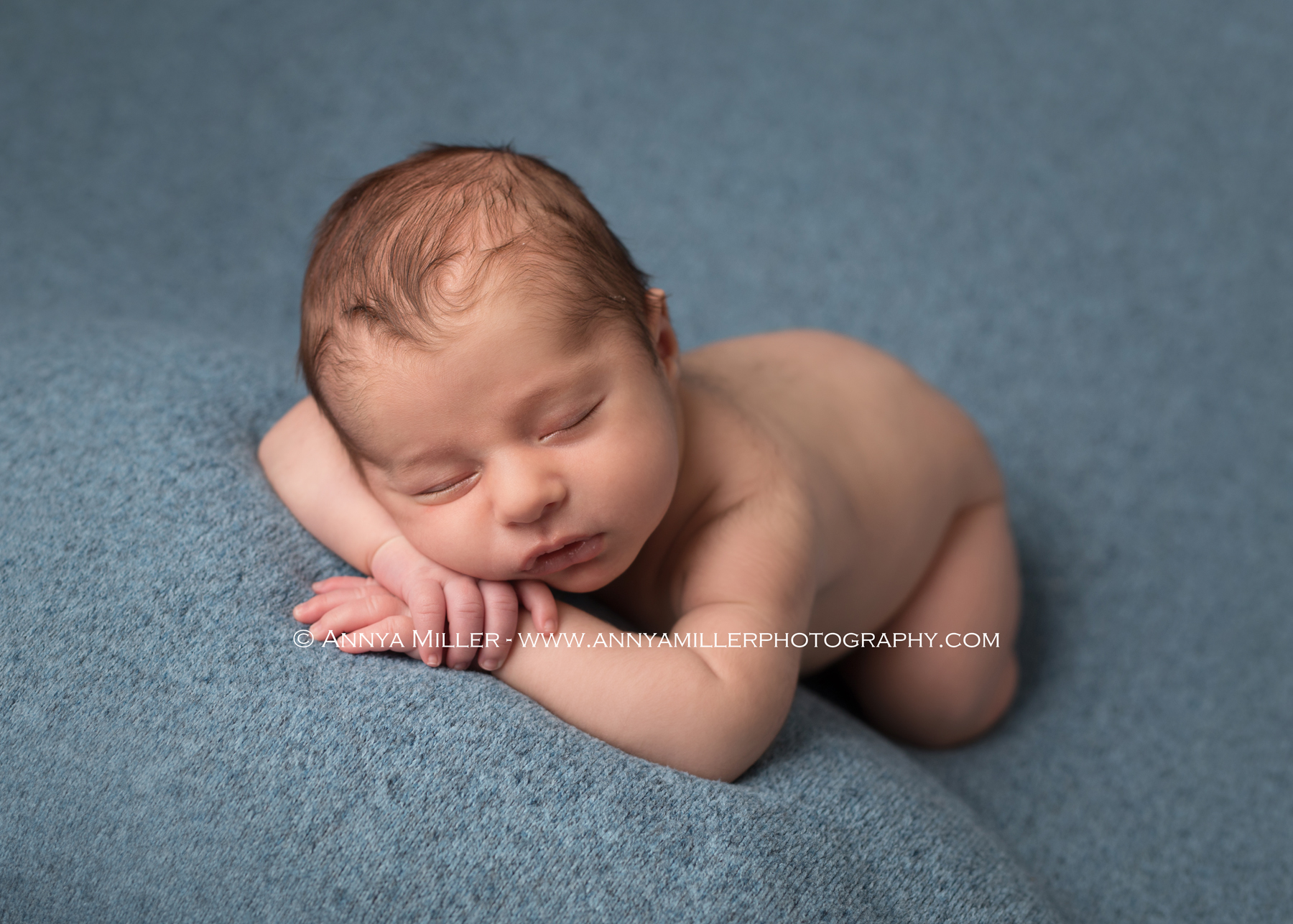 Adorable baby photographs by newborn photographer in Pickering, Annya Miller