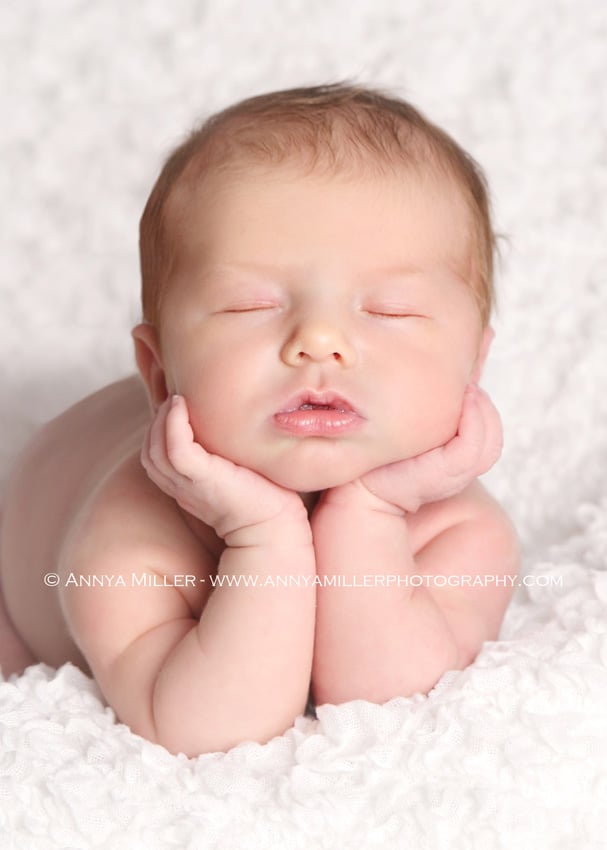 Newborn baby photography in Durham region