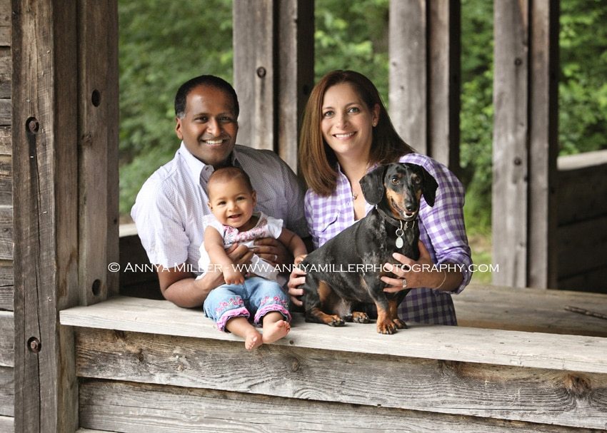 Family portraits by Durham Region family photographer Annya Miller