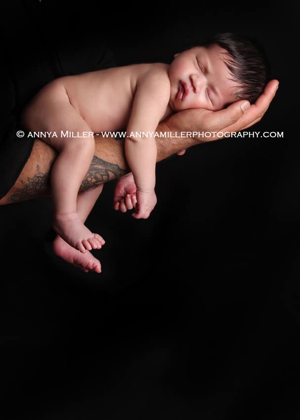 Toronto newborn photography of baby boy
