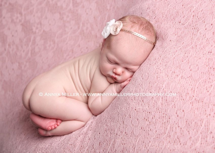 Image of newborn by durham baby photographer annya Miller