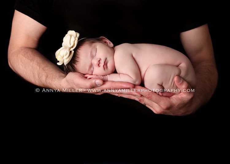 Newborn baby photography in Pickering