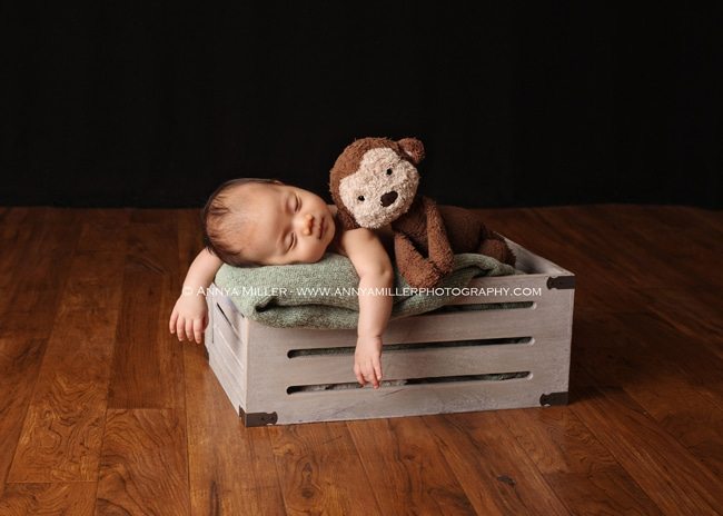 Durham older newborn photography by Annya Miller