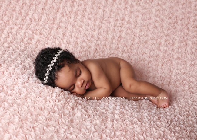 Newborn portraits by Durham baby photographer Annya Miller