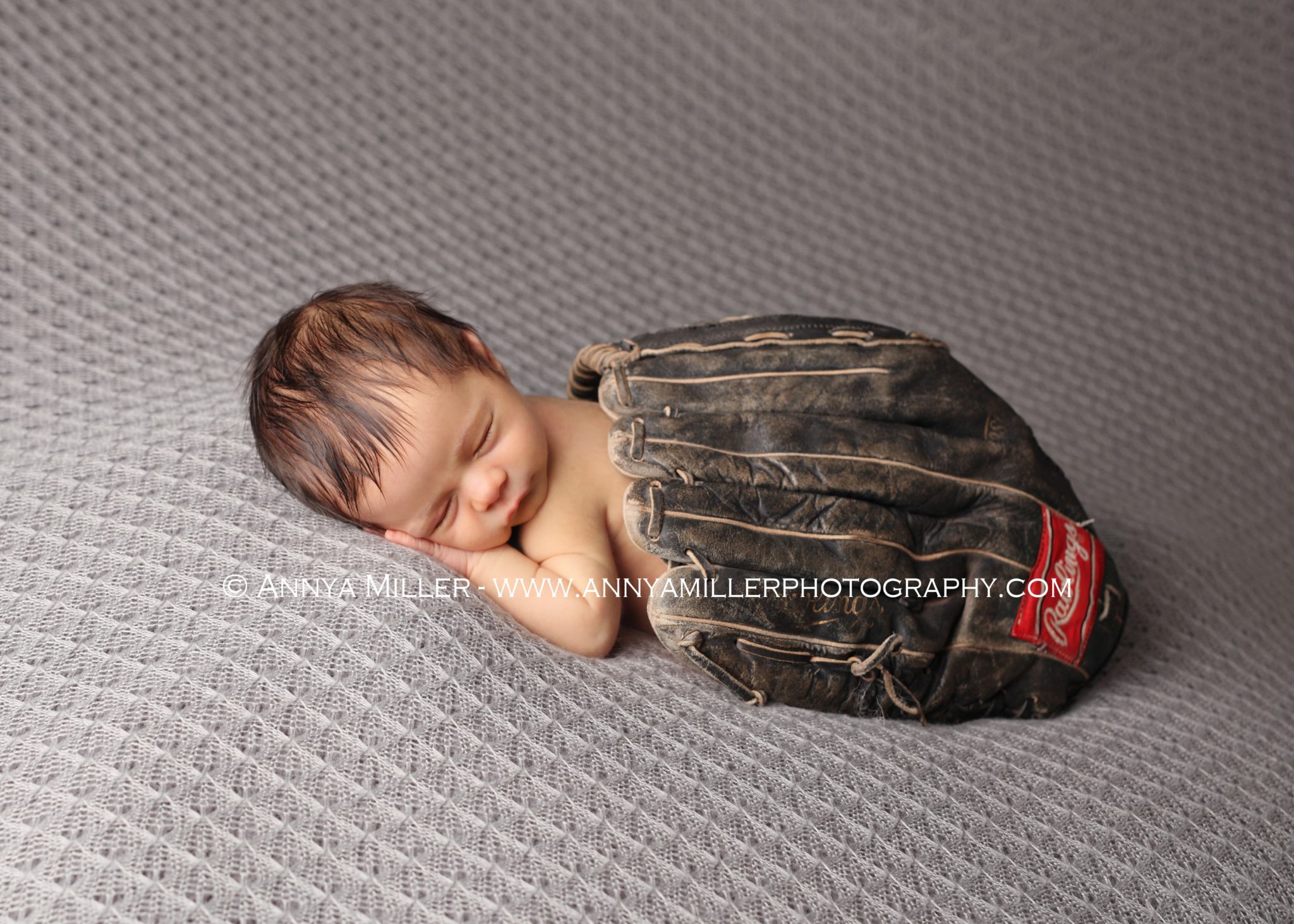 Portrait by Whitby newborn photographer Annya Miller
