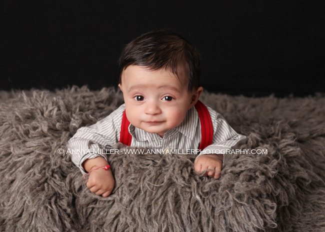 Portraits of Niam by Durham Region baby photographer Annya Miller