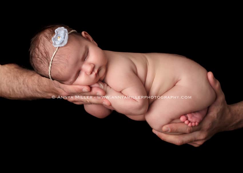 GTA newborn portraits by Durham photographer Annya Miller 
