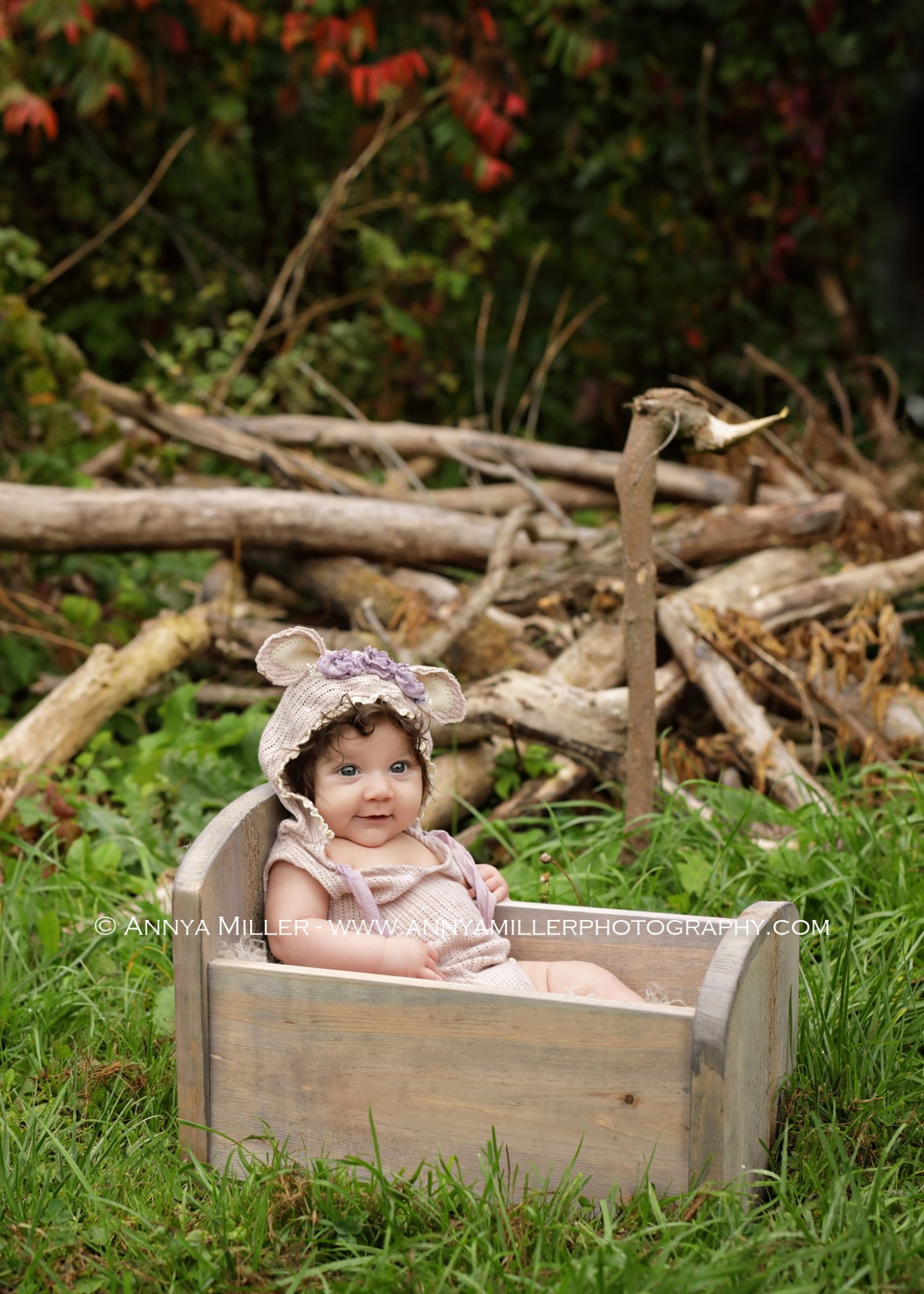 Baby portrait by Durham Region family photographer Annya Miller 