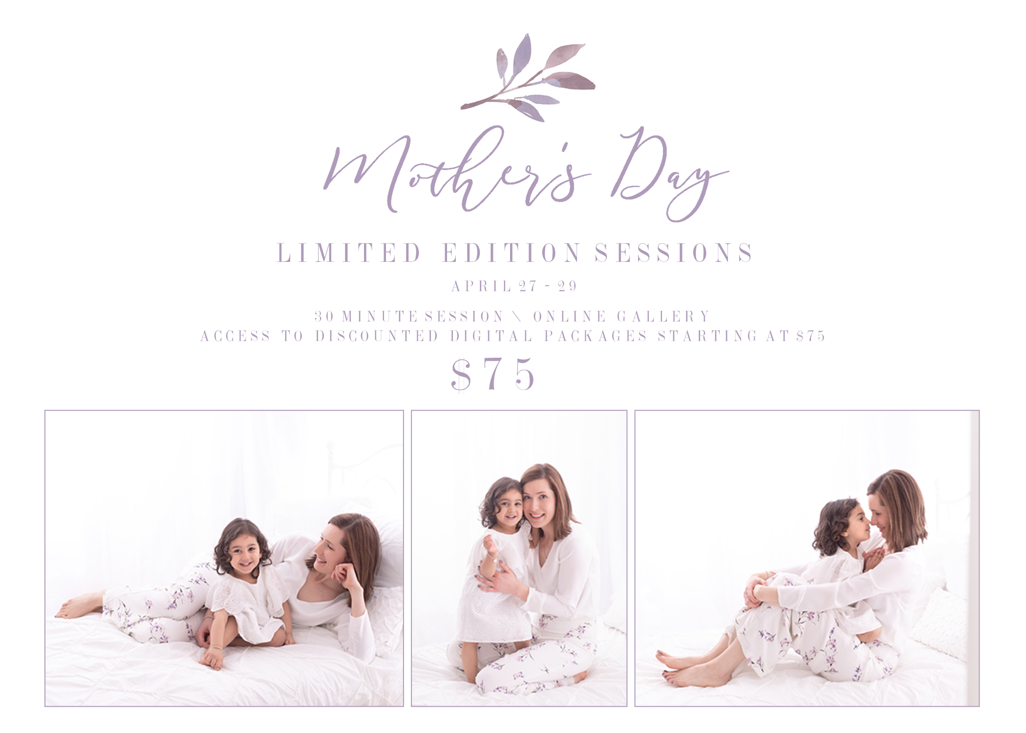 Mother's day portraits in Durham Region by Pickering photographer Annya Miller