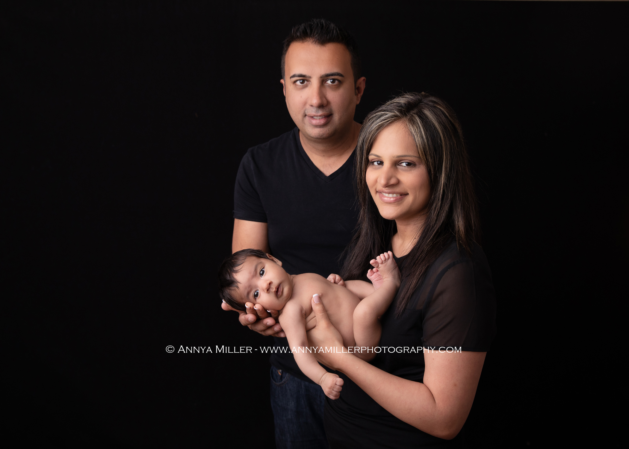 Portraits of new baby boy by Scarborough newborn photographer Annya Miller