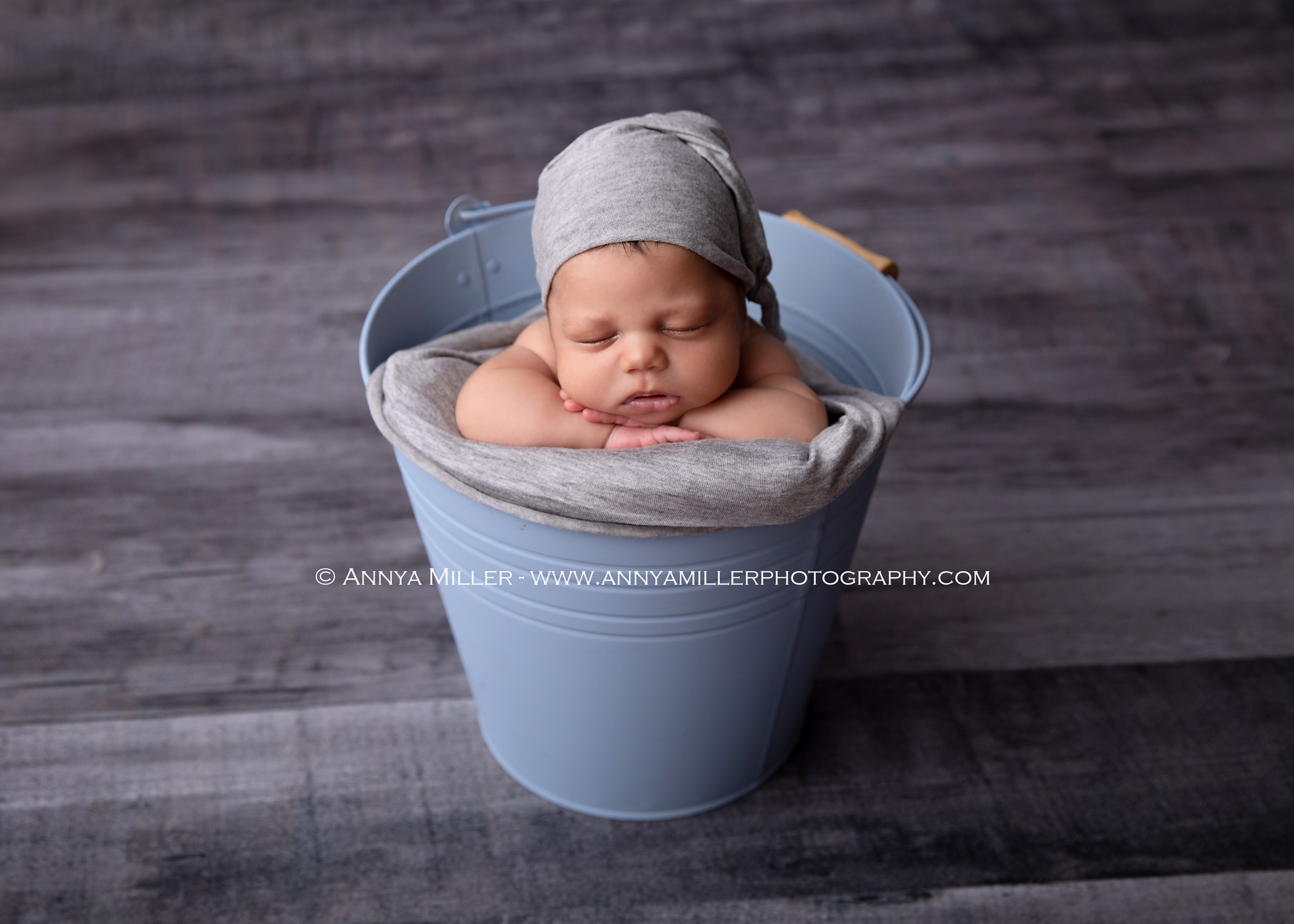 Photos of newborn baby boy by Pickering newborn portrait artist Annya Miller 