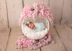 Toronto newborn photos of baby girl